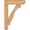 Ekena Millwork Balboa Craftsman Smooth Bracket w/ Offset Brace, Western Red Cedar, 5 1/2"W x 20"D x 28"H BKT0604X20X28BOA04SWR - alternate 4